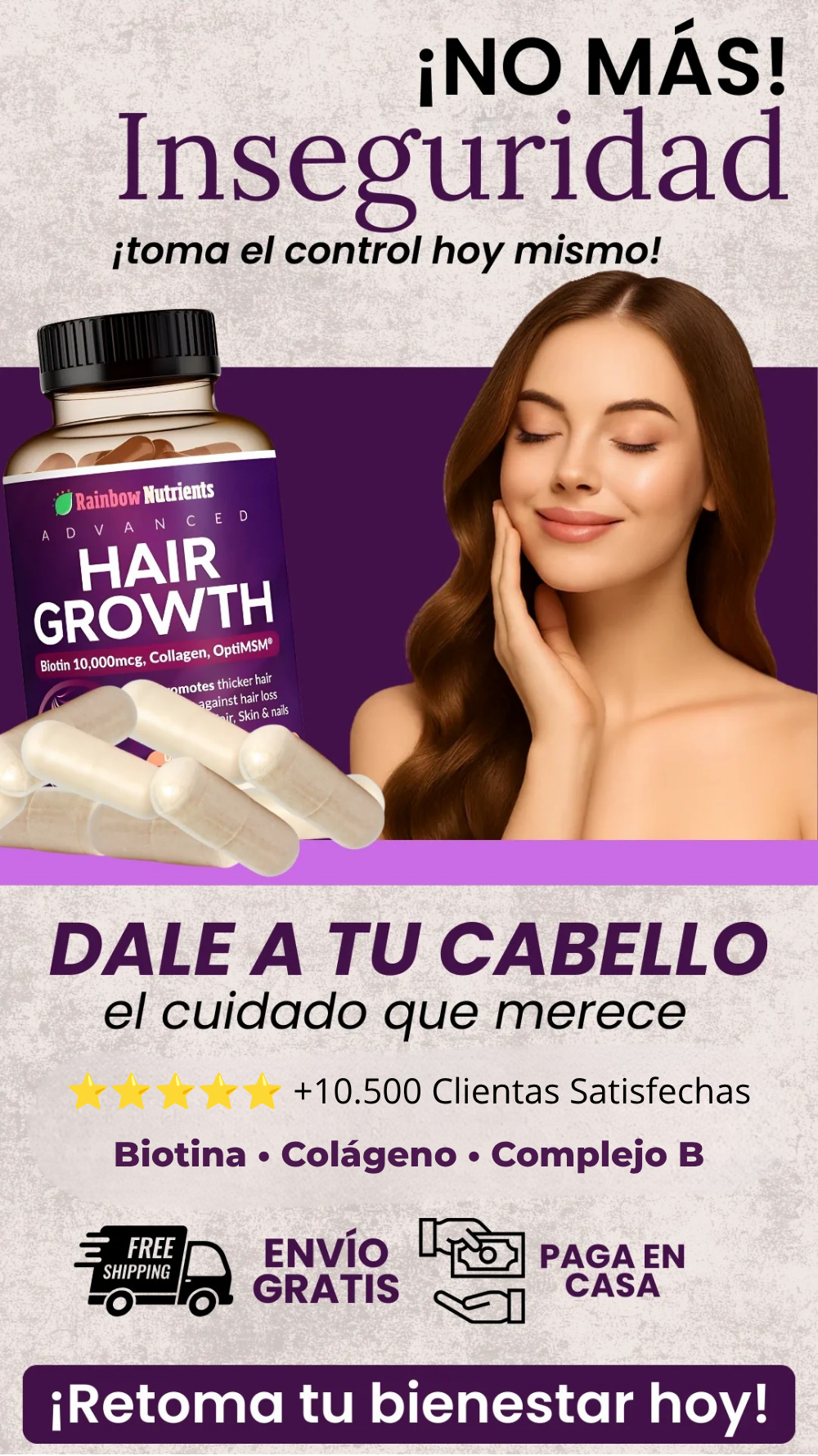 Hair Growth Advanced — Recupera tu Cabello desde Adentro