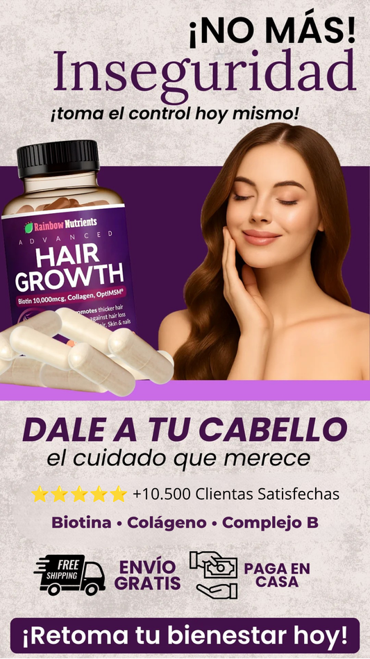 Hair Growth Advanced — Recupera tu Cabello desde Adentro