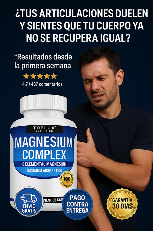 Magnesium Complex – Energía, Bienestar y Relajación Diaria