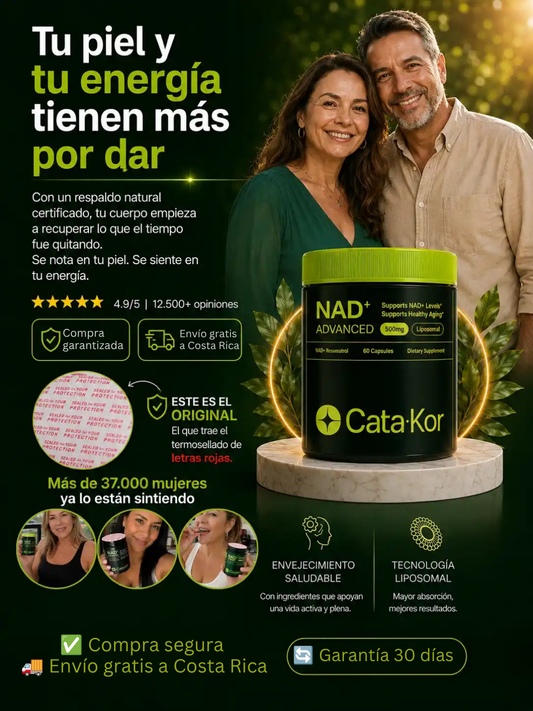 NAD+ Advanced Cata·Kor | Recupera tu Energía y Rejuvenece tu Piel